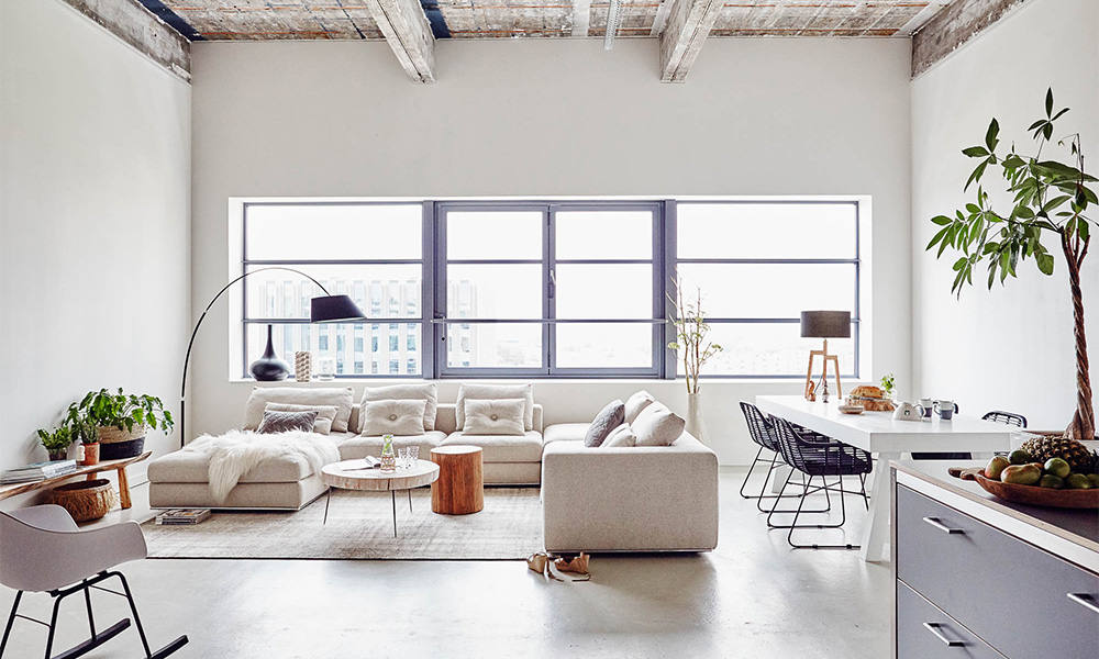 Leven in een lichte loft (of lekker doen alsof) 