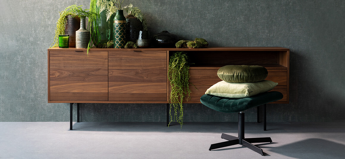 1728 - ton-sur-ton groen met bruin interieur - d