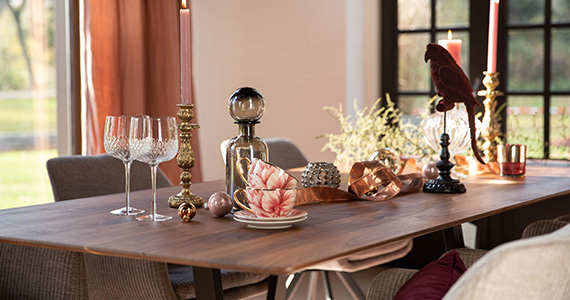 Christmas is coming, pretty things voor het kerstdiner