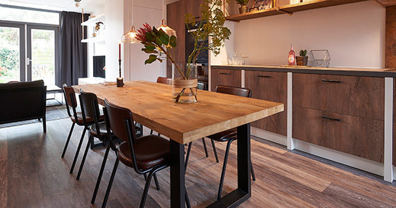 Een stoere  woon- en werkplek