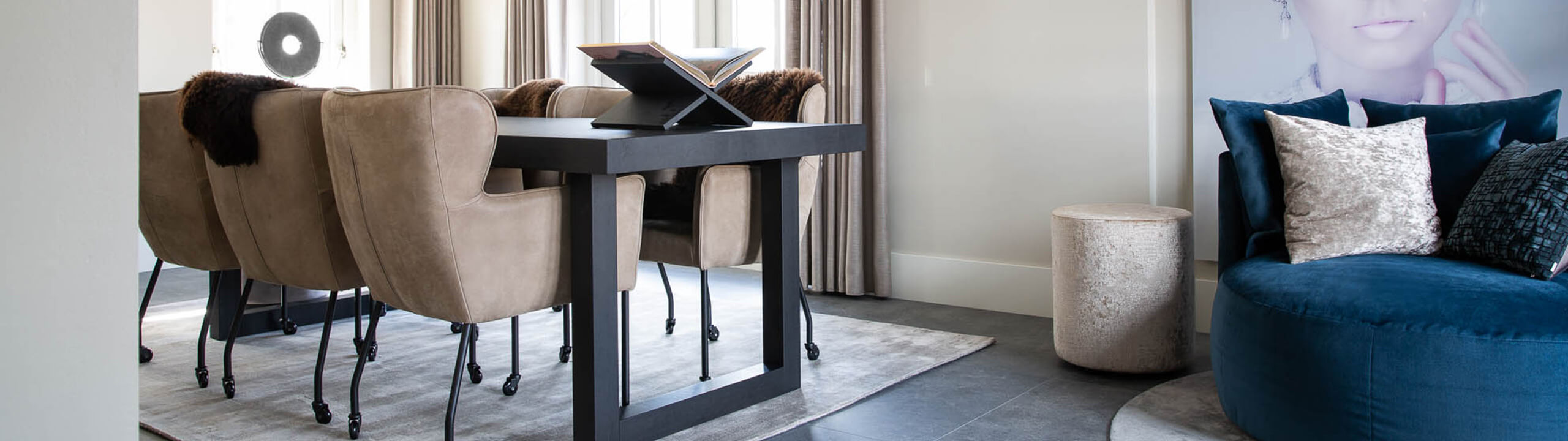 Luxe eetkamerfauteuils
