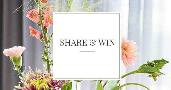 Share & win ♥ winnaar December