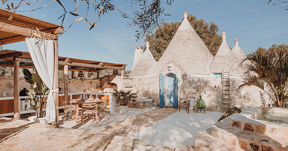 Een Italiaanse tuin in mediterrane sferen
