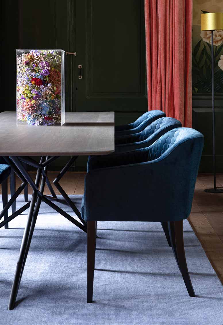 Een eetkamer met koninklijke allure 