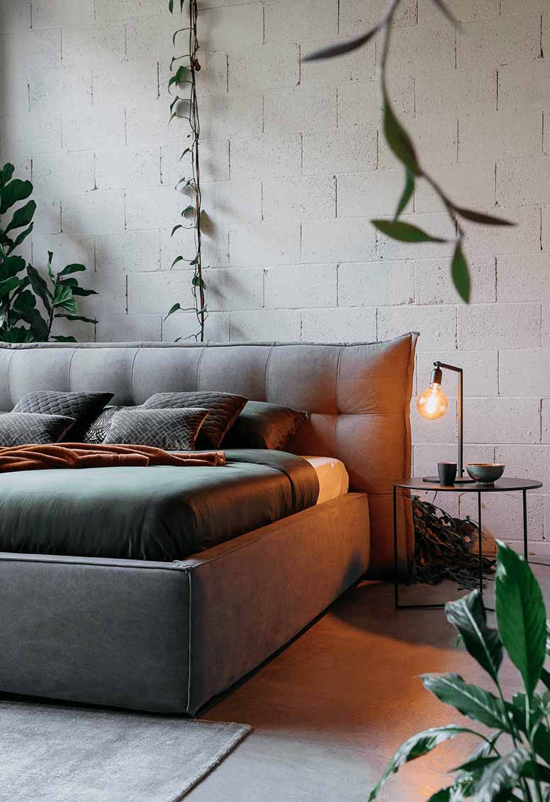 Industrieel chic in je slaapkamer