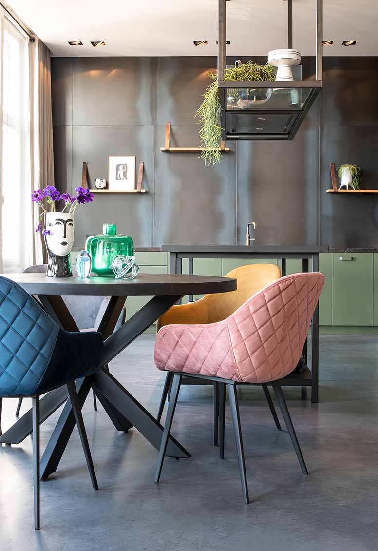 Kleur in je eetkamer 