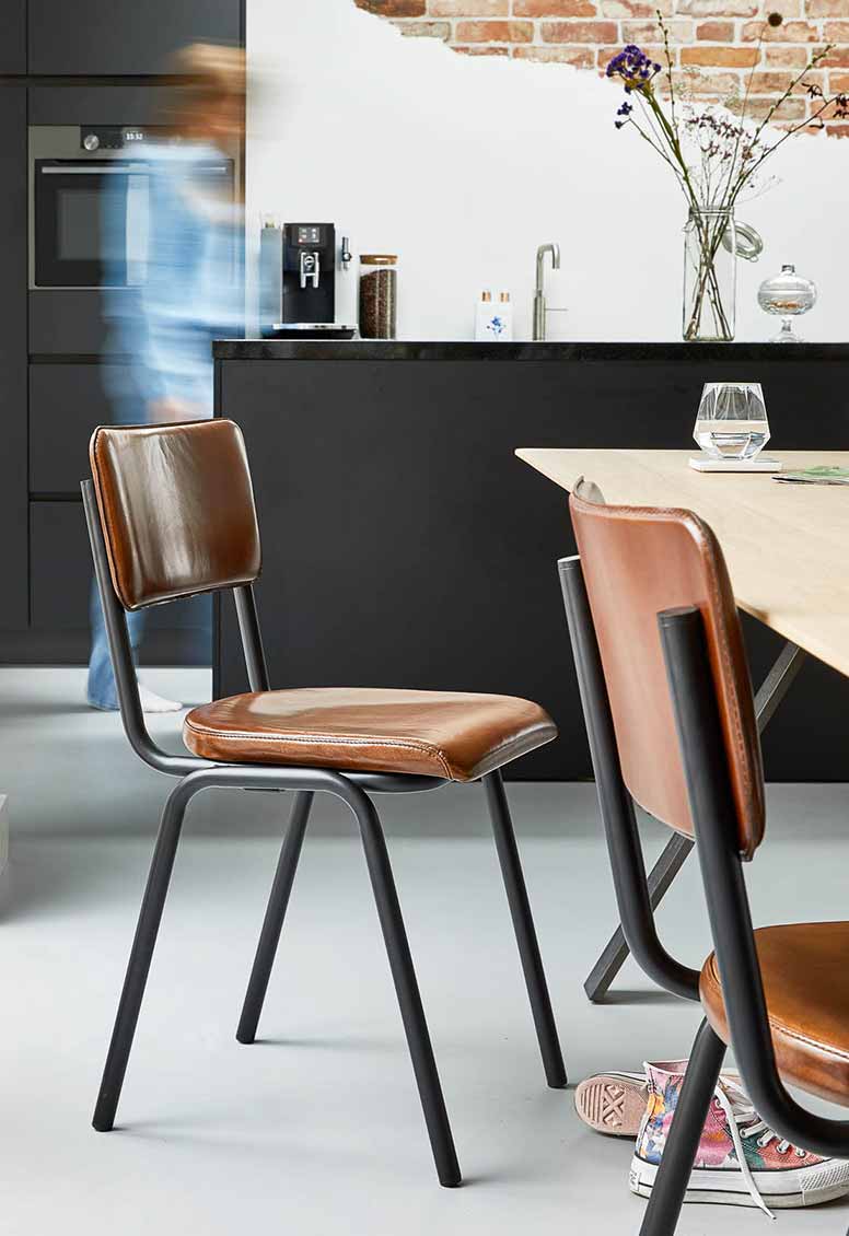 Moderne woonstijl meets vintage meubels
