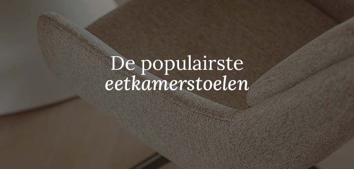 populairste eetkamerstoelen