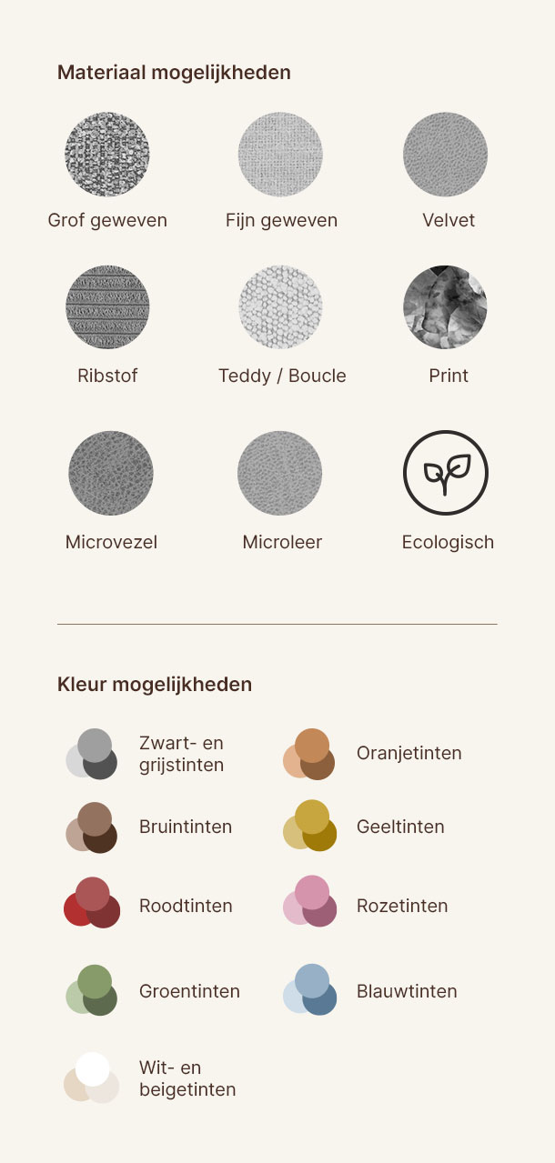 kleur en materiaal fay