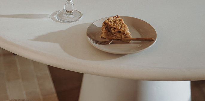 sfeer eettafel stone