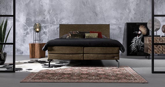 Zo creëer je een stoere industriële look in je slaapkamer 