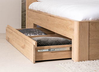 bed met opbergruimte
