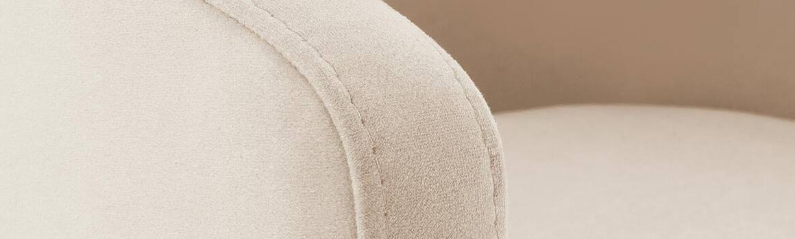 Eetkamerstoel velvet beige
