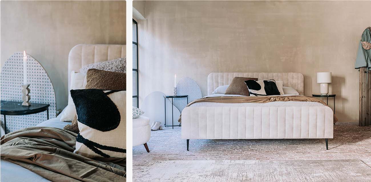 Lichte kleuren voor slaapkamer