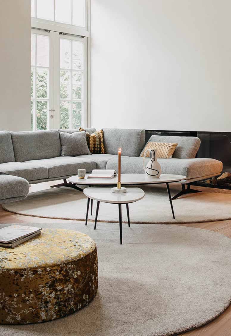 Clear Ambitions: moderne woonkamer met een vrolijke knipoog