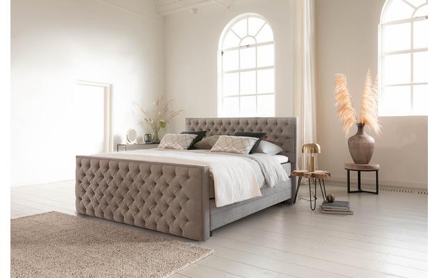 Boxspring nomade archipel stepping incl voetbord - product_118094