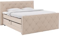 Boxspring nomade savanne stepping incl voetbord 180 x 200 cm - product_152088