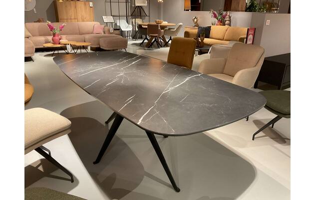 Goossens excellent eettafel cipressen rotterdam zwart keramiek - 0100843312_2026-08-12-14