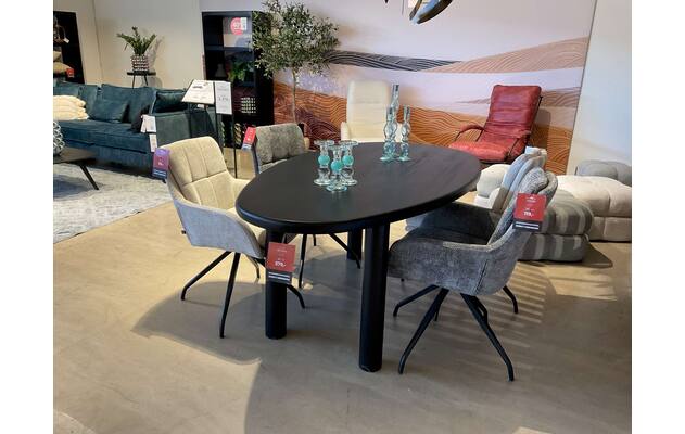 Goossens eettafel henning zevenaar zwart mango - 0100886699_2026-04-20-09