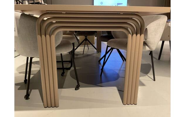 Goossens tafel compleet fenix heerlen beige hpl - 0100889255_2026-05-11-09