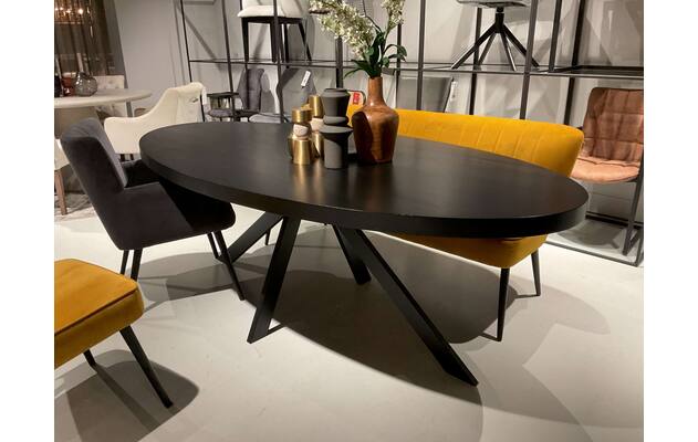 Goossens eettafel blade concept heerlen zwart eiken - 0100894907_2026-06-17-17