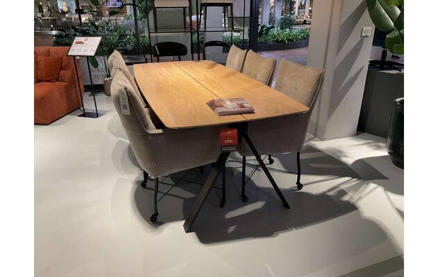 Goossens excellent eettafel uniek rotterdam blank eiken - 0100907029_2026-07-13-09
