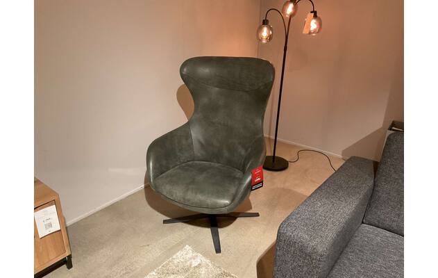 Goossens fauteuil long beach zevenaar groen leer - 0100908260_2026-07-20-09