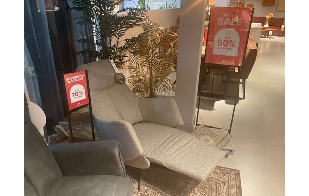 Goossens excellent fauteuil lecce waalwijk grijs stof - 0100908487_2026-08-06-11