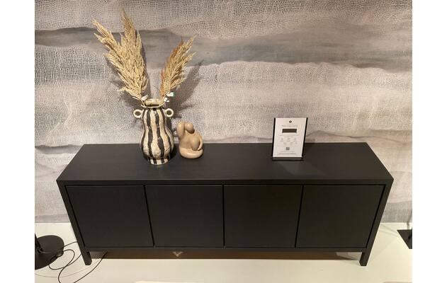 Goossens excellent dressoir sira line rotterdam zwart eiken - 0100908813_2026-08-04-11