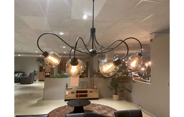 Goossens lamp feline roermond zwart metaal - 0100909159_2026-08-18-12