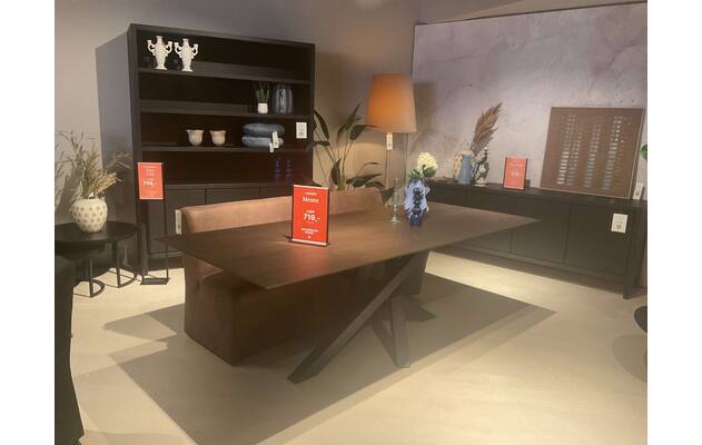 Goossens excellent eettafel mente waalwijk bruin eiken - 0100914492_2026-08-12-17