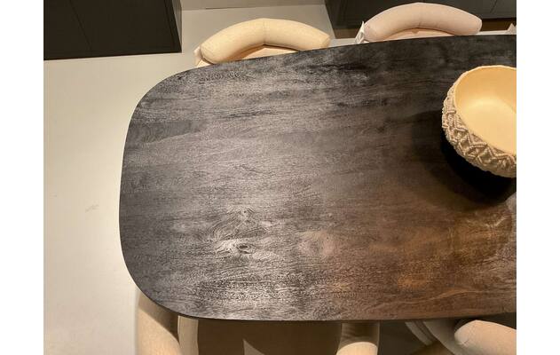 Goossens eettafel nilo rotterdam zwart mango - 0100914633_2026-08-13-17