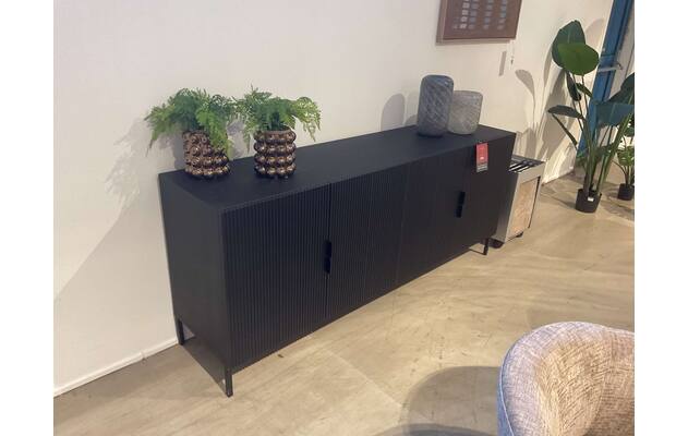 Goossens excellent dressoir dodici zevenaar zwart grenen - 0100914647_2026-08-13-17