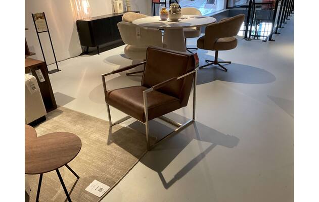 Goossens excellent fauteuil kick hoorn bruin leer - 0100914653_2026-08-13-17