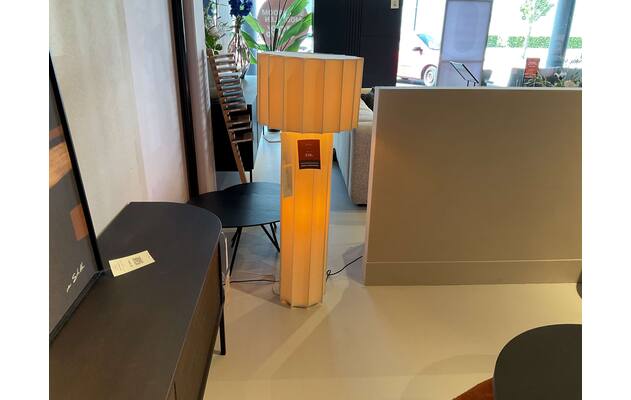 Goossens lamp ruffle hoorn wit stof - 0100914960_2026-08-17-17