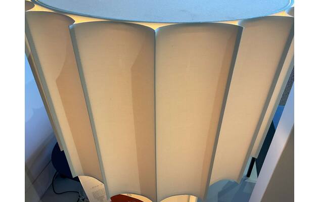 Goossens lamp ruffle hoorn wit stof - 0100914960_2026-08-17-17