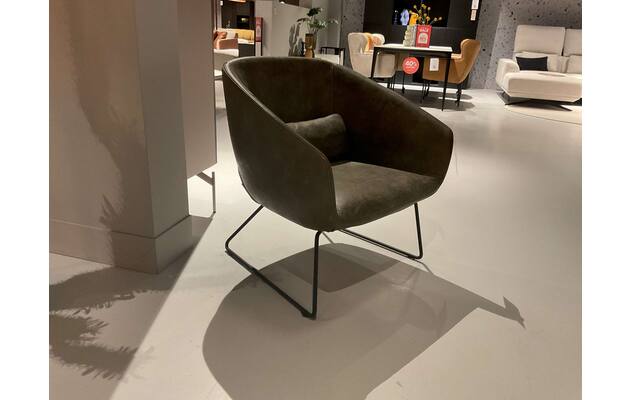 Goossens fauteuil cella rotterdam groen leer - 0100915019_2026-08-17-09