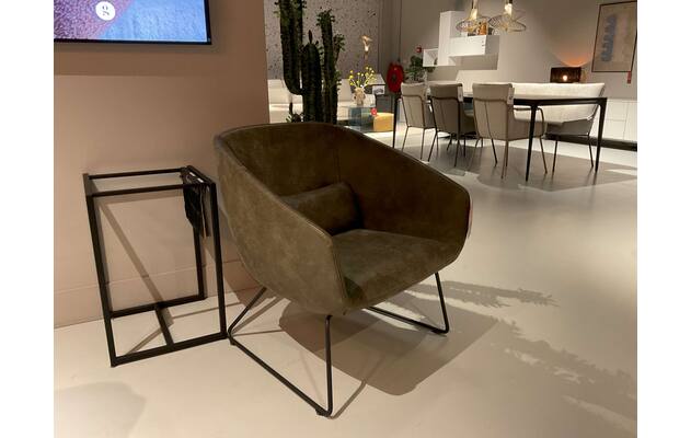 Goossens fauteuil cella rotterdam groen leer - 0100915019_2026-08-17-09