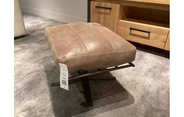 Goossens excellent fauteuil hocker job groningen bruin leer - 0100915084_2026-08-17-09