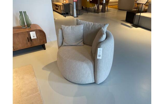 Goossens fauteuil terra leeuwarden beige stof - 0100915470_2026-08-20-17