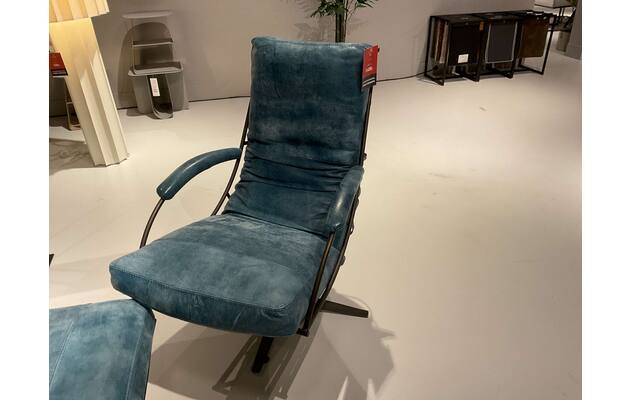 Goossens excellent fauteuil job almere blauw leer - 0100915815_2026-08-23-17