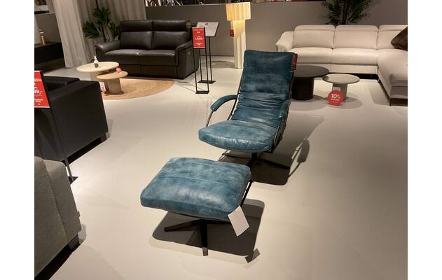 Goossens excellent fauteuil job almere blauw leer - 0100915815_2026-08-23-17