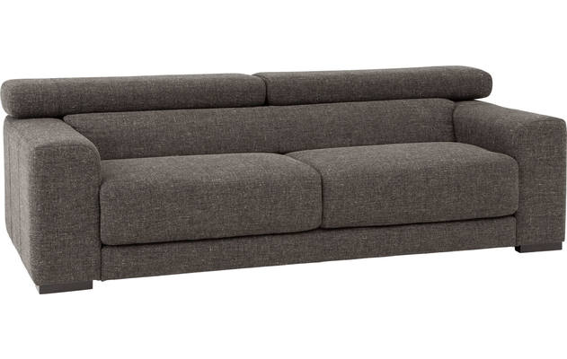 Goossens zitbank nora grijs stof - 8121017-05