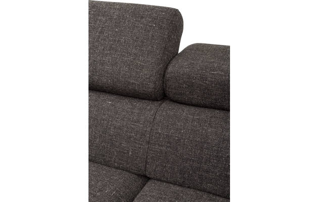 Goossens zitbank nora grijs stof - 8121017-14