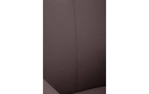 Goossens eetkamerstoel rivas bruin kunstleer - 8121829-09