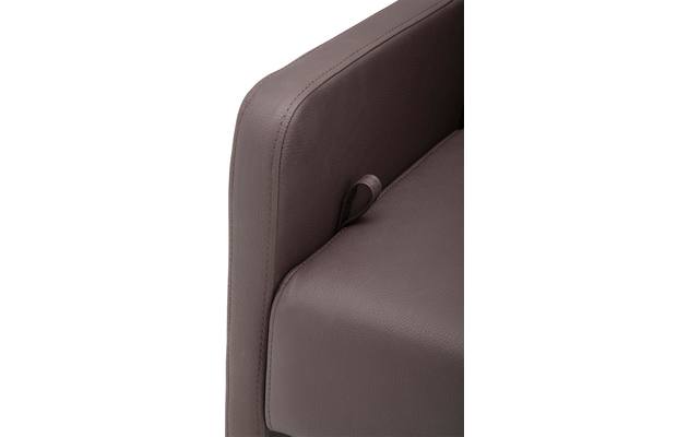 Goossens eetkamerstoel rivas bruin kunstleer - 8121829-10