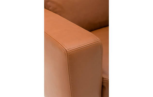 Goossens excellent zitbank massimo bruin leer - 8122158-04