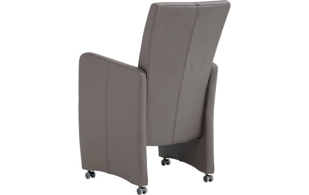 Goossens excellent eetkamerstoel riva bruin leer - 8122228-02
