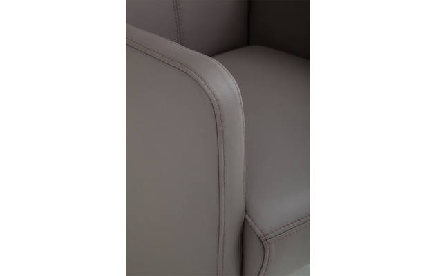 Goossens excellent eetkamerstoel riva bruin leer - 8122228-04