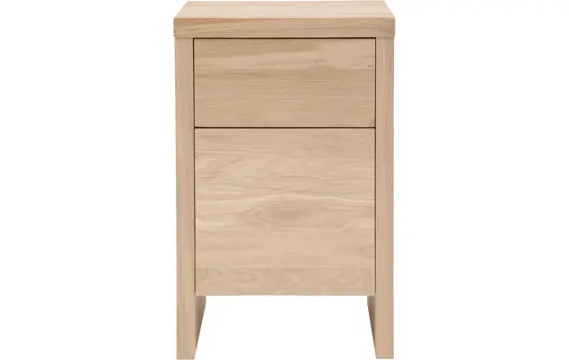 Goossens nachtkastje edition onbewerkt eiken - 8130117-01